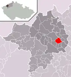 Localização de Údlice