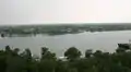 Rio Dniepre perto de Kherson