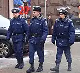 Policiais em Kiev, 2010