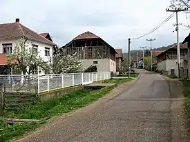Une rue à Maleševo