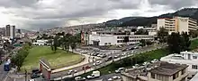 Panorâmica da ala norte da Universidade Central.
