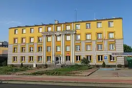 Edifício dos governos da cidade e da comuna em Kolno