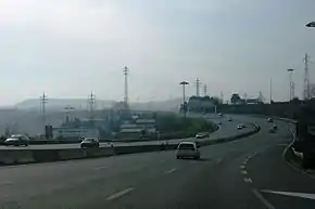 A20 antes da Ponte do Freixo