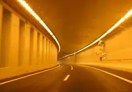 Túnel sob o Jardim de Soares dos Reis, em Mafamude