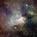 Nebulosa Ômega, ESO