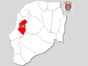 Localização no Concelho de Valença