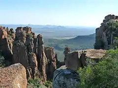 Vale da Desolação, próximo de Graaff-Reinet