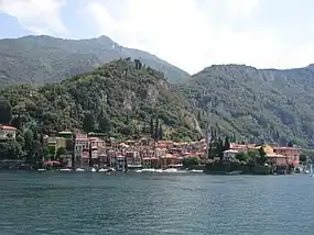 Varenna vista do Lago de Como