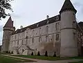Fachada do Château de Bazoches