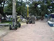 Oficiais e alguns Segway da Ronda Ostensiva.