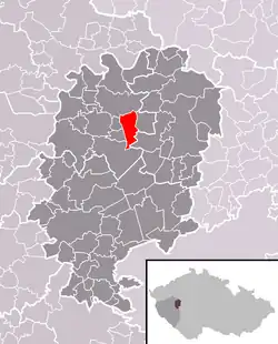 Localização de Vejvanov