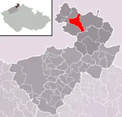 Localização de Velký Šenov