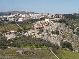 Vista de Venerato, a capital da unidade municipal de Paliani