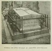 Tombstone de Veuillot, Cemitério de Montparnasse