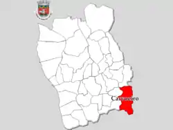 Localização no Concelho de Viana do Castelo