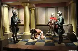 27ª Cena: A flagelação de Jesus