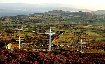 Calvary in Condado de Donegal, Irlanda.