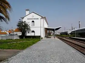 Estação de Marinha Grande, em 2016.