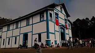Visão lateral da Igreja do Santuário Bom Jesus do Bacalhau