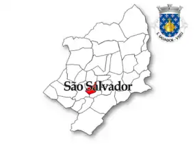 Localização no Concelho de Viseu