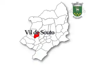 Localização no Concelho de Viseu