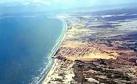 Vista aérea de Tibau