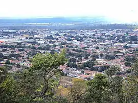 Vista de parte da cidade