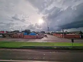 Vista do município a partir da BR-163, em dezembro de 2022.