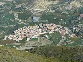 Panorama de HuécijaLocalização de Huécija