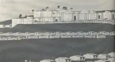 Vista do bairro na década de 80, recém inaugurado