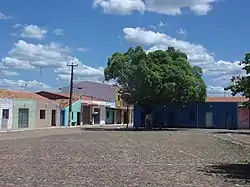Vista do distrito de Araquém