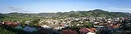 Vista panorâmica do município de Armazém, localizado no sul do estado de Santa Catarina.