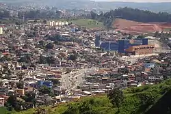 Jardim Belval, com destaque para a Arena Barueri