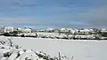 Vista parcial da aldeia depois do nevão de dia 22 para 23 de Dezembro de 2009