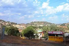 Vista parcial de Naque a partir da BR-381