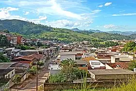 Vista do bairro Ana Rita a partir da Avenida Acesita