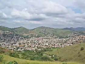Vista parcial do bairro Bom Jardim a partir do Nova Esperança