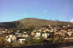 Vista do bairro Ponte Nova a partir da BR-381