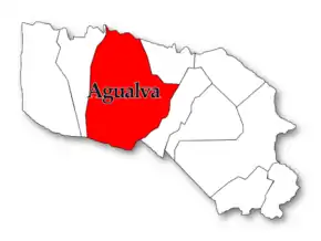 Localização no município de Praia da Vitória