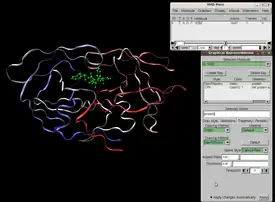 Screenshot of VMD 1.8.3