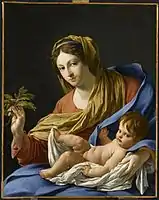 Hesselin Madonna ou Madonna do Corte de Carvalho (c. 1640-1645), Louvre