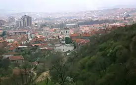 Vue générale de Vranje