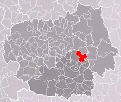 Localização de Vrbice