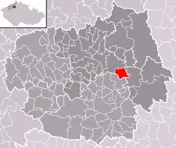 Localização de Vrutice