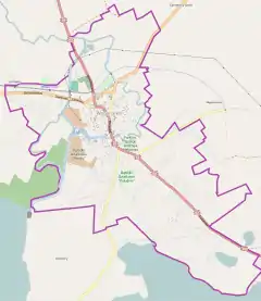 Localização de Węgorzewo na Polónia