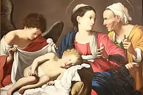 Carlo SaraceniMadonna e a Criança, 1608