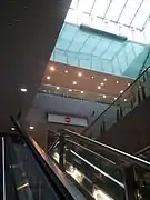 Claraboia da estação.