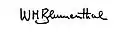 Assinatura de W. Michael Blumenthal