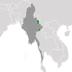 Localização de Estado de Wa