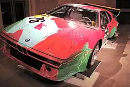 Grupo BMW - 4 M1, 1979, carro pintado